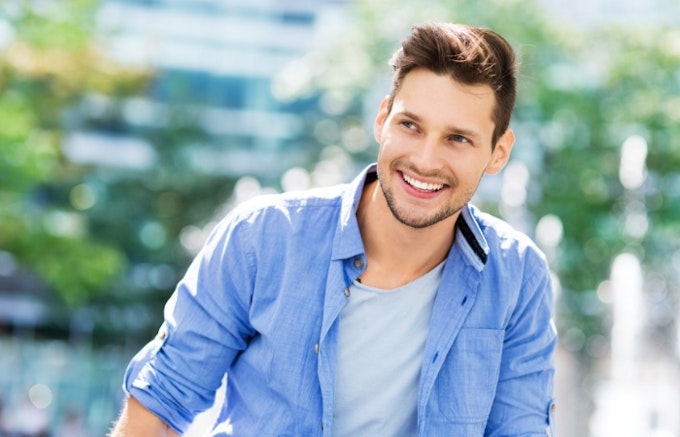 Man Smiling