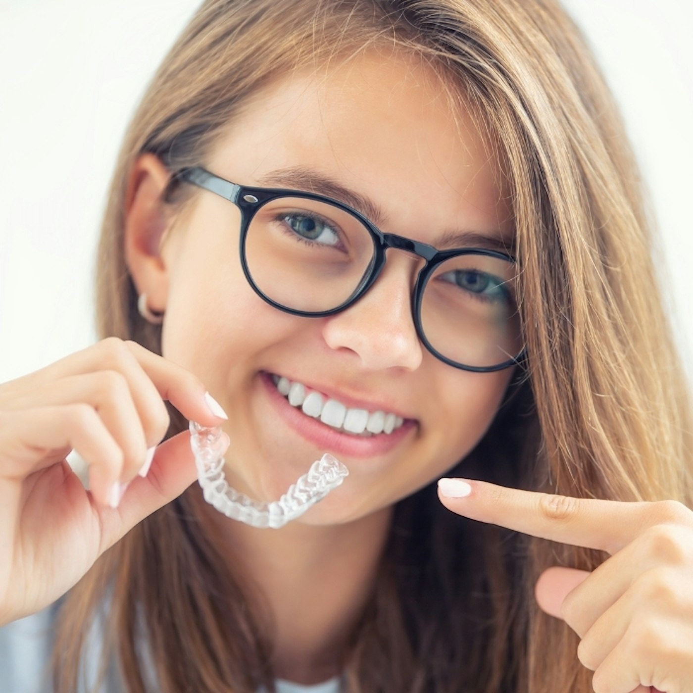 Invisalign Clear Aligners Girl