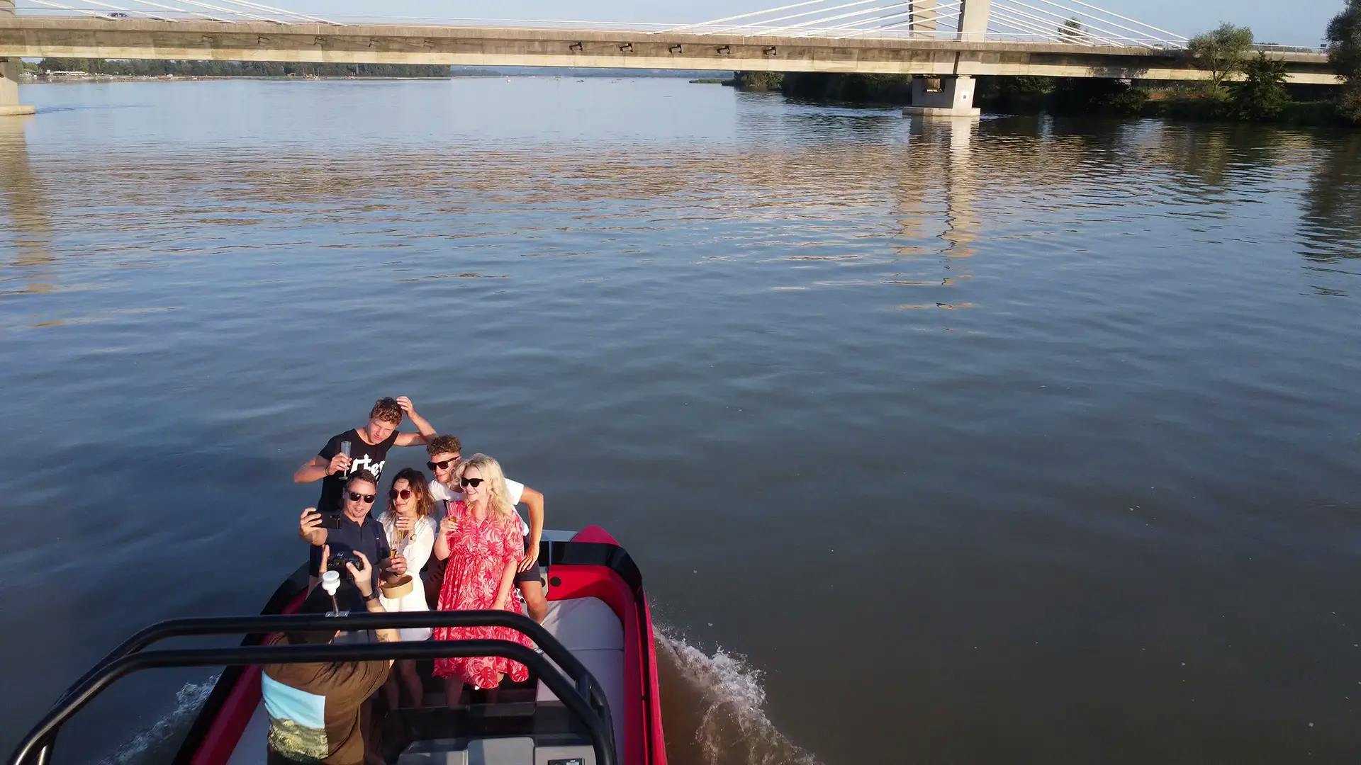 Birthday on the boat