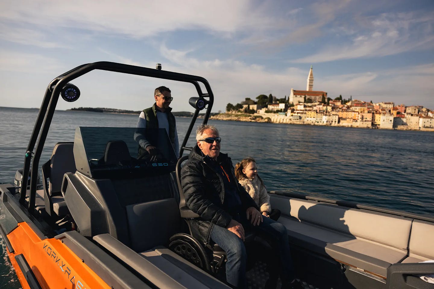 KORKYRA 650 Pro mit Rollstuhl