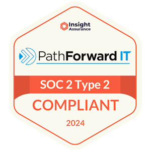 soc 2 type 2 compliant badge for path forward it