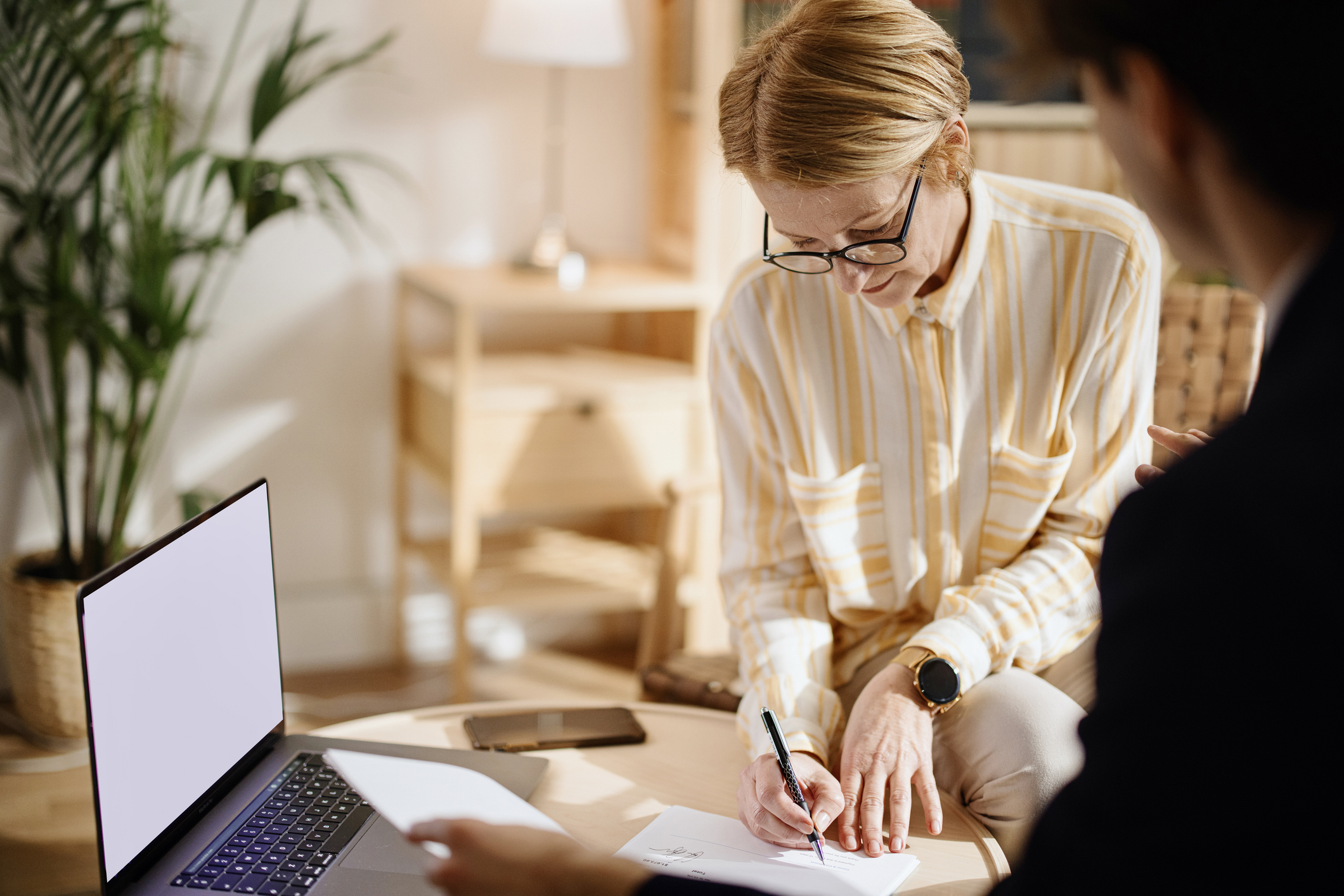Small Business woman with computer
