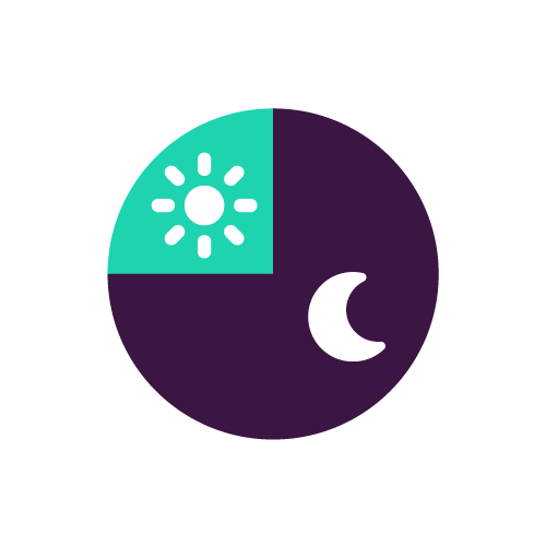 LayerCake Light mode vs. dark mode Icon