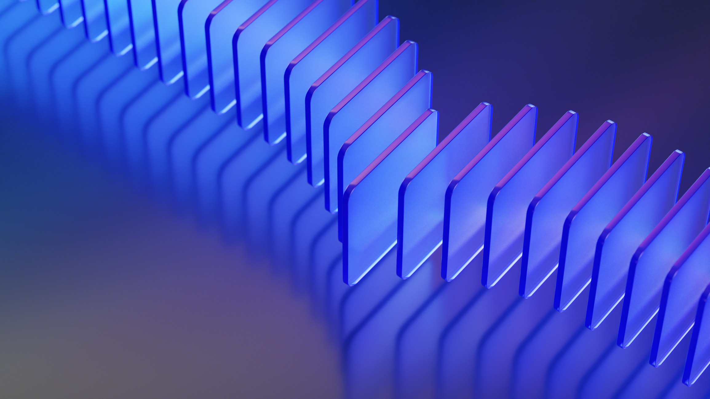 Blue Tiles Representing IT Infrastructure
