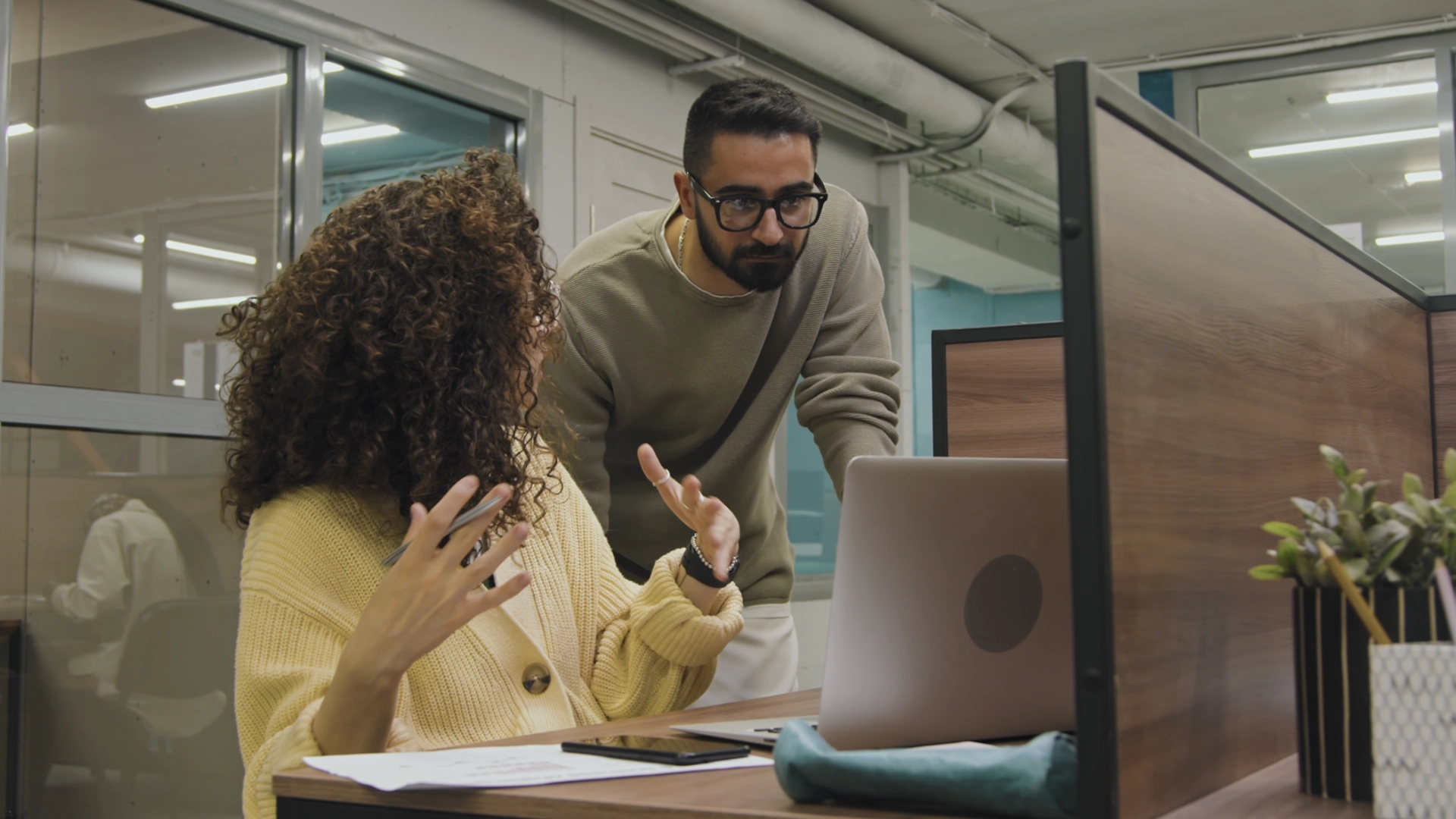 IT Consultants Discussing a Project