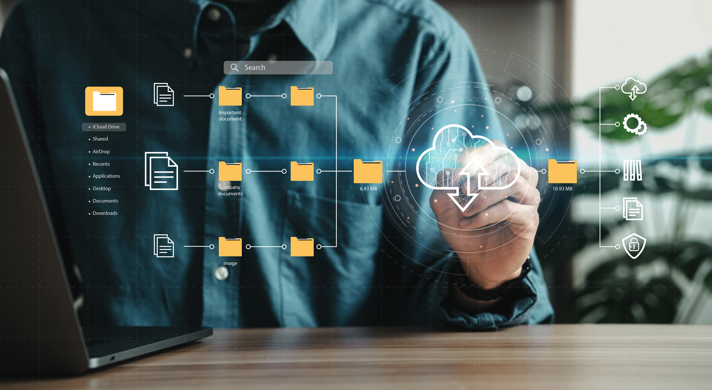 IT Engineer Configuring the Cloud