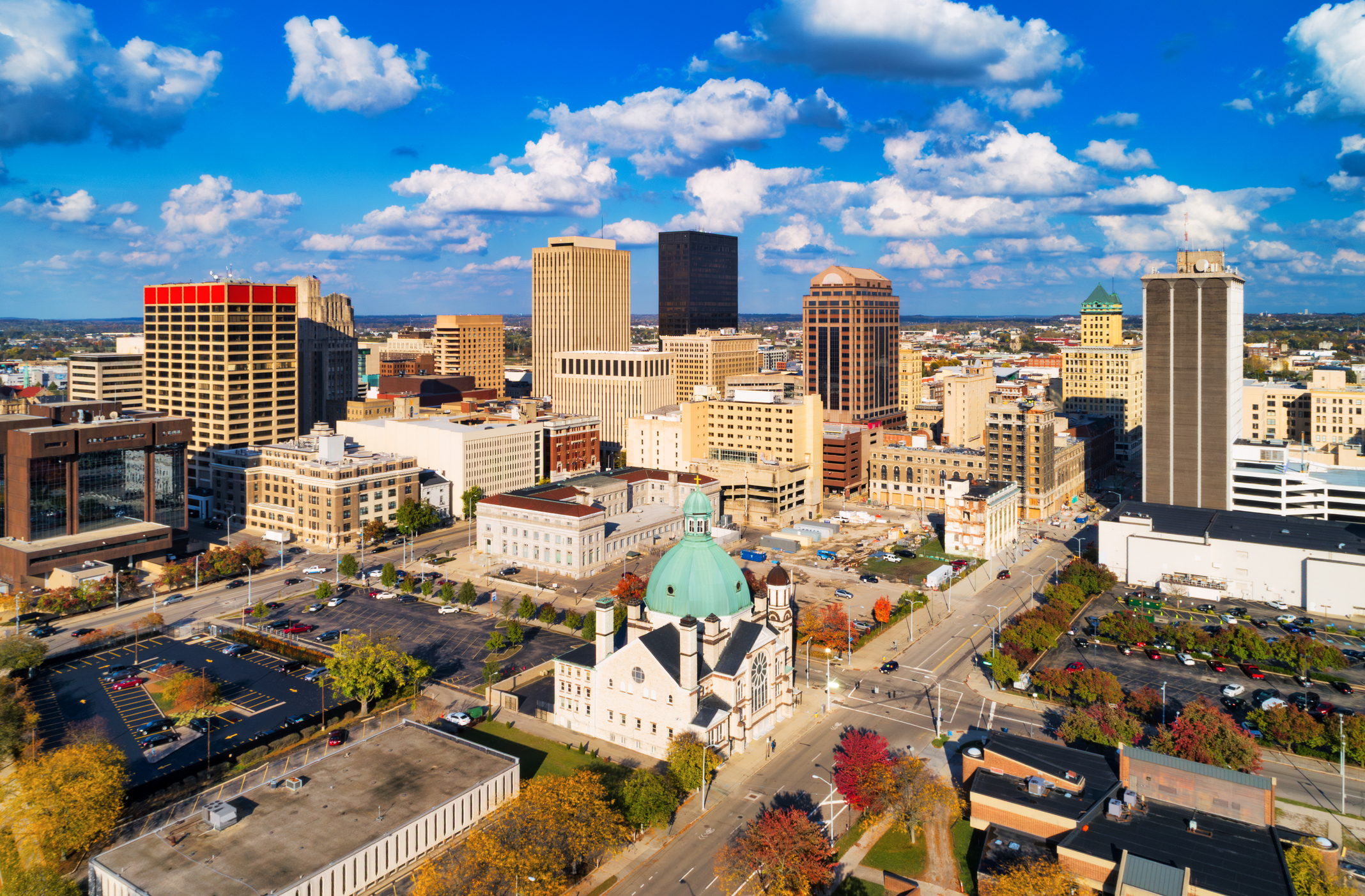 Dayton Ohio Skyline