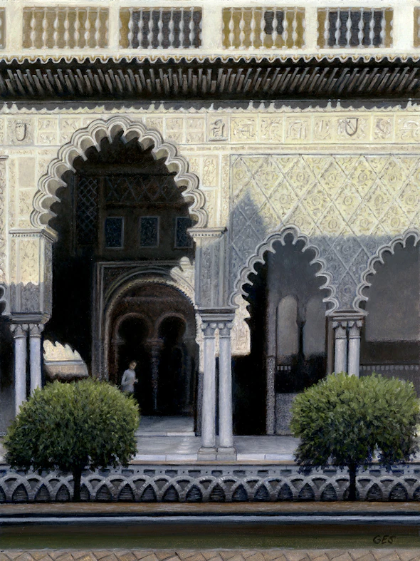 Alcázar Courtyard