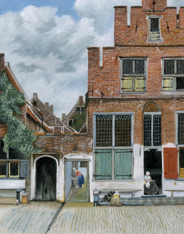 Little Street (After Vermeer)
