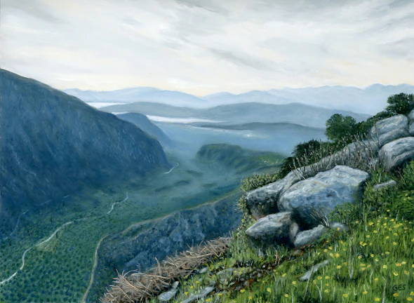 View at Delphi, Greece