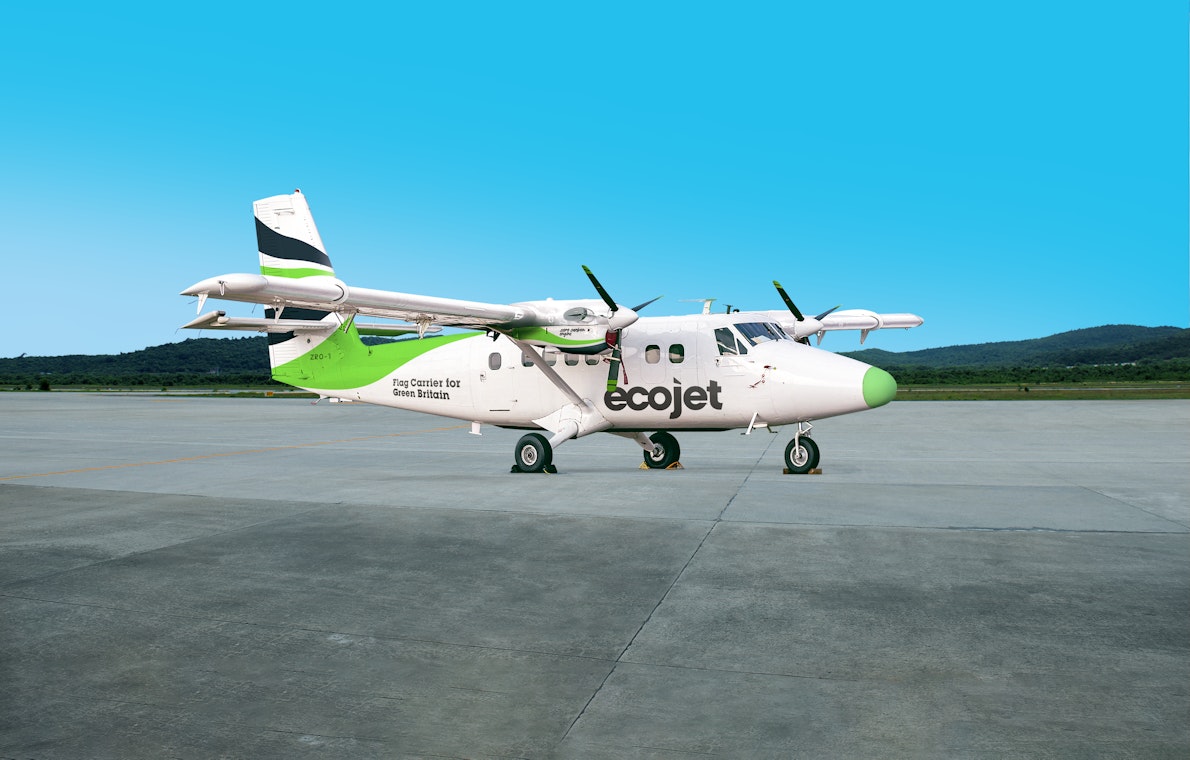 Ecojet plane image