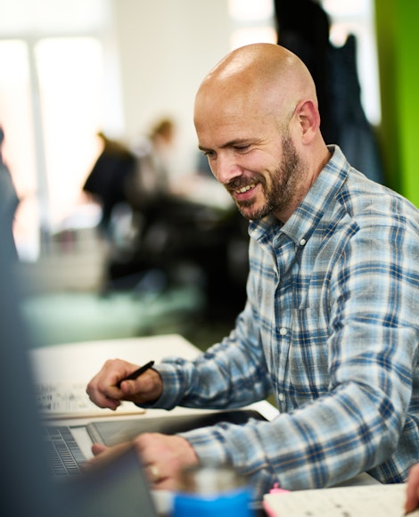 Man in an office