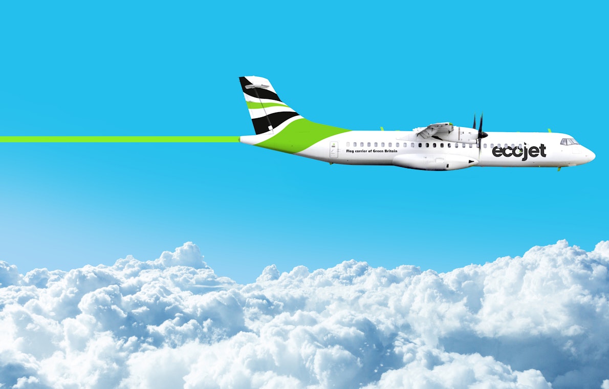Ecojet plane image