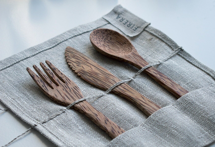 Wooden cutlery