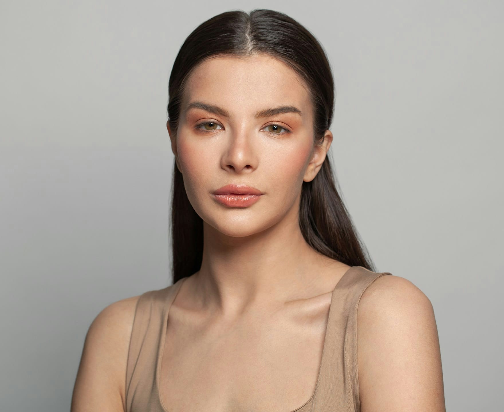 woman smiling