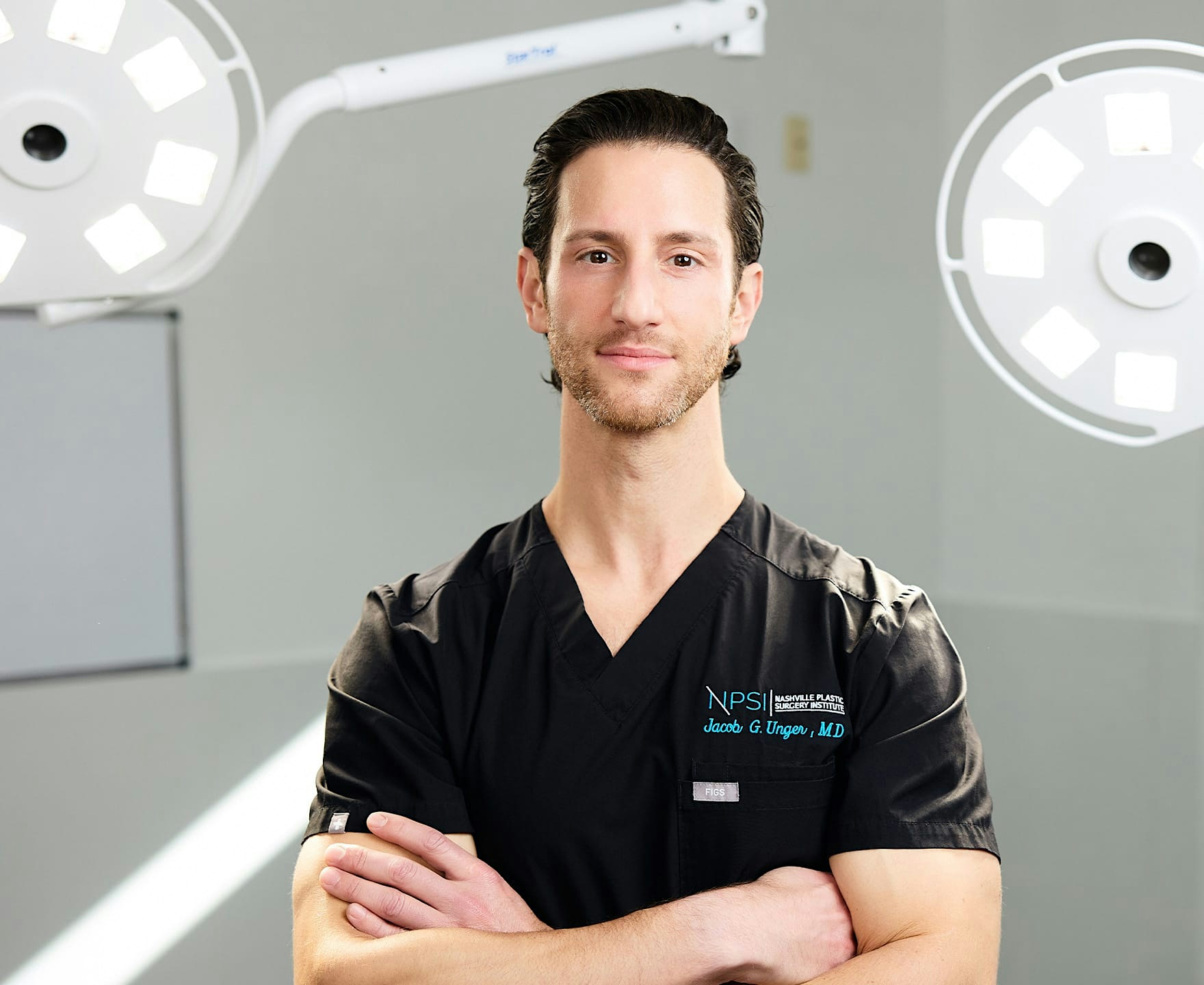 Dr Unger in operating room