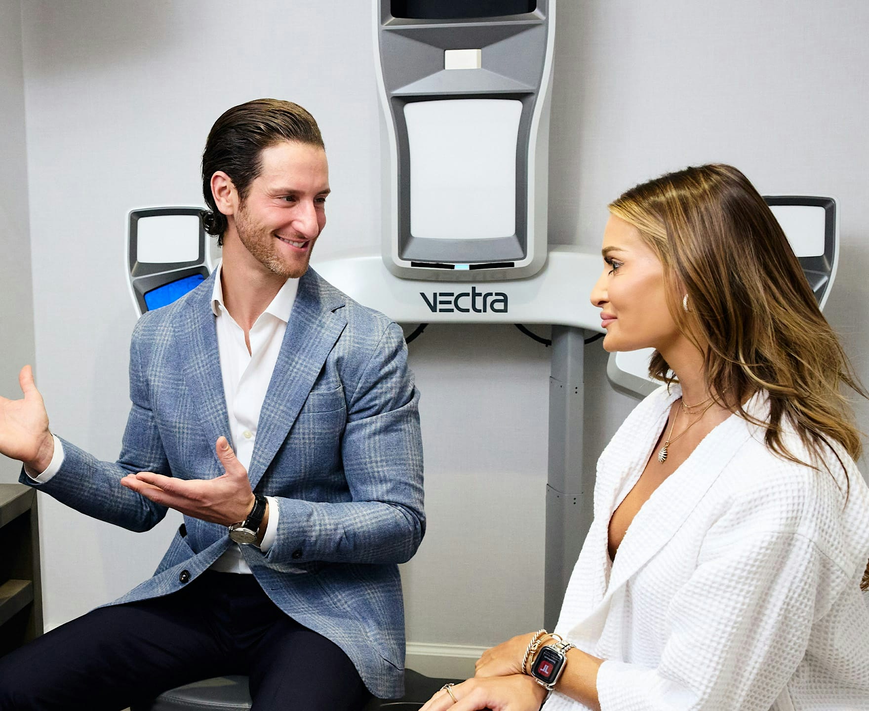 Doctor and patient during consultation