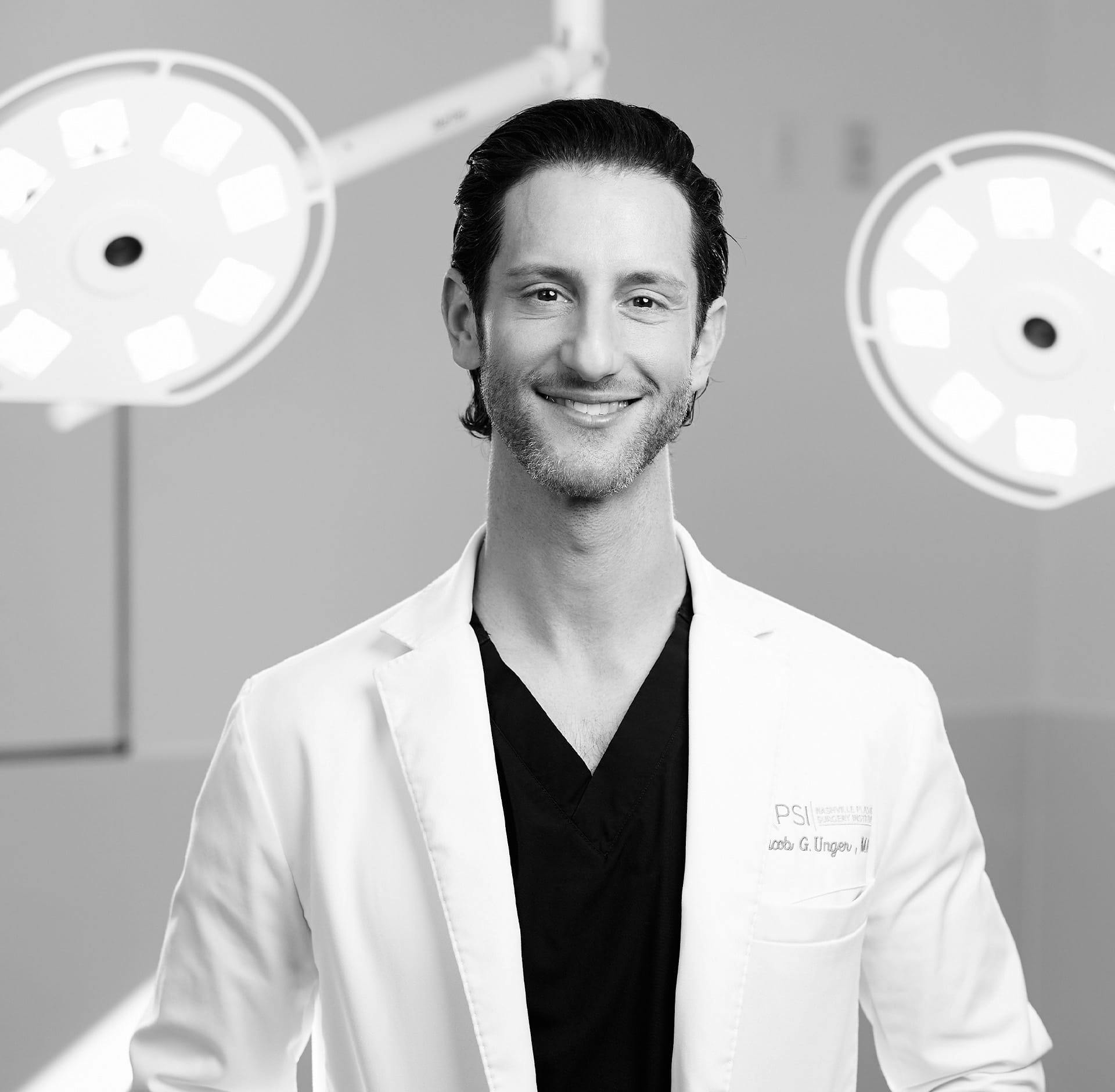 Dr Unger in operating room