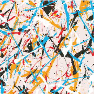 Pollock-like painting