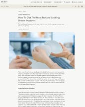 Dr. Unger as featured expert on Aedit – Aesthetic Edit, June 2019