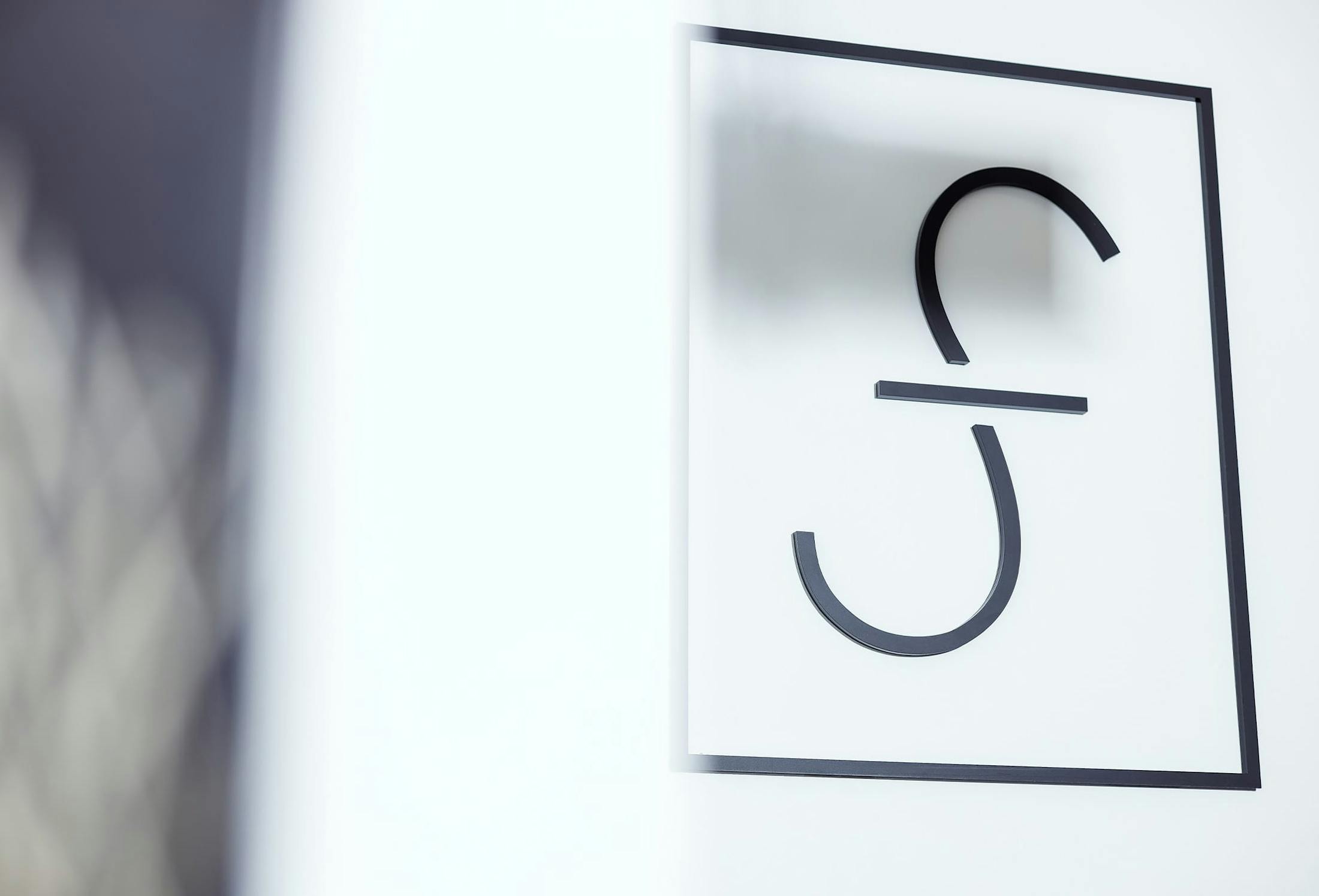 SF logo on wall