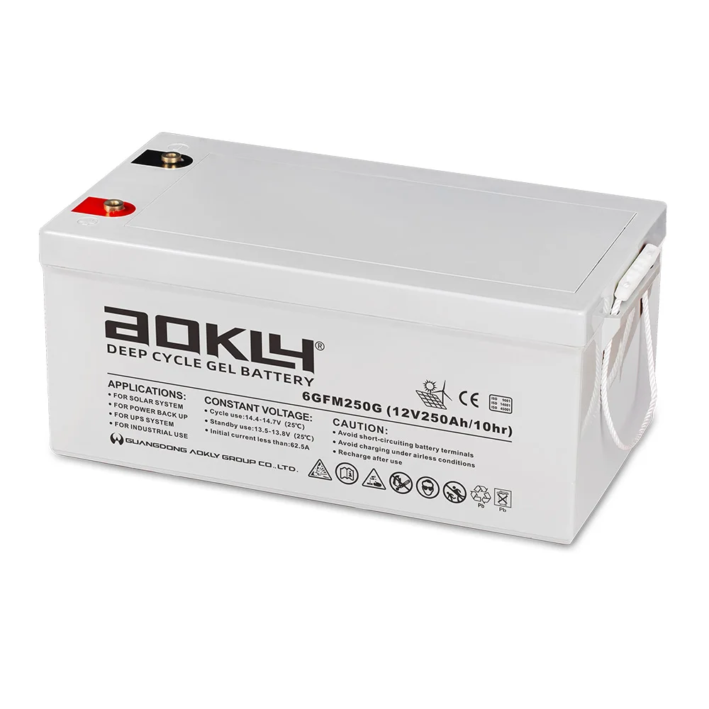 Batería de Gelatina Aokly 12V 250AH