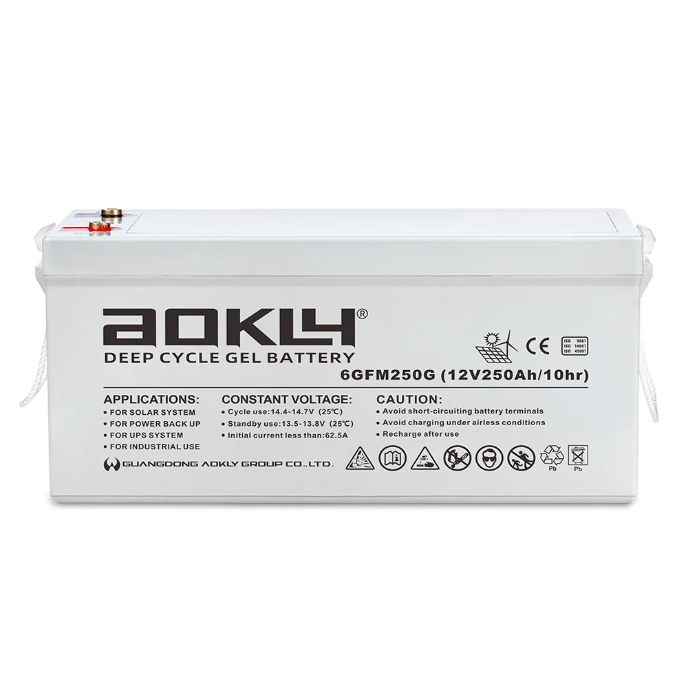 Batería de Gelatina Aokly 12V 250AH