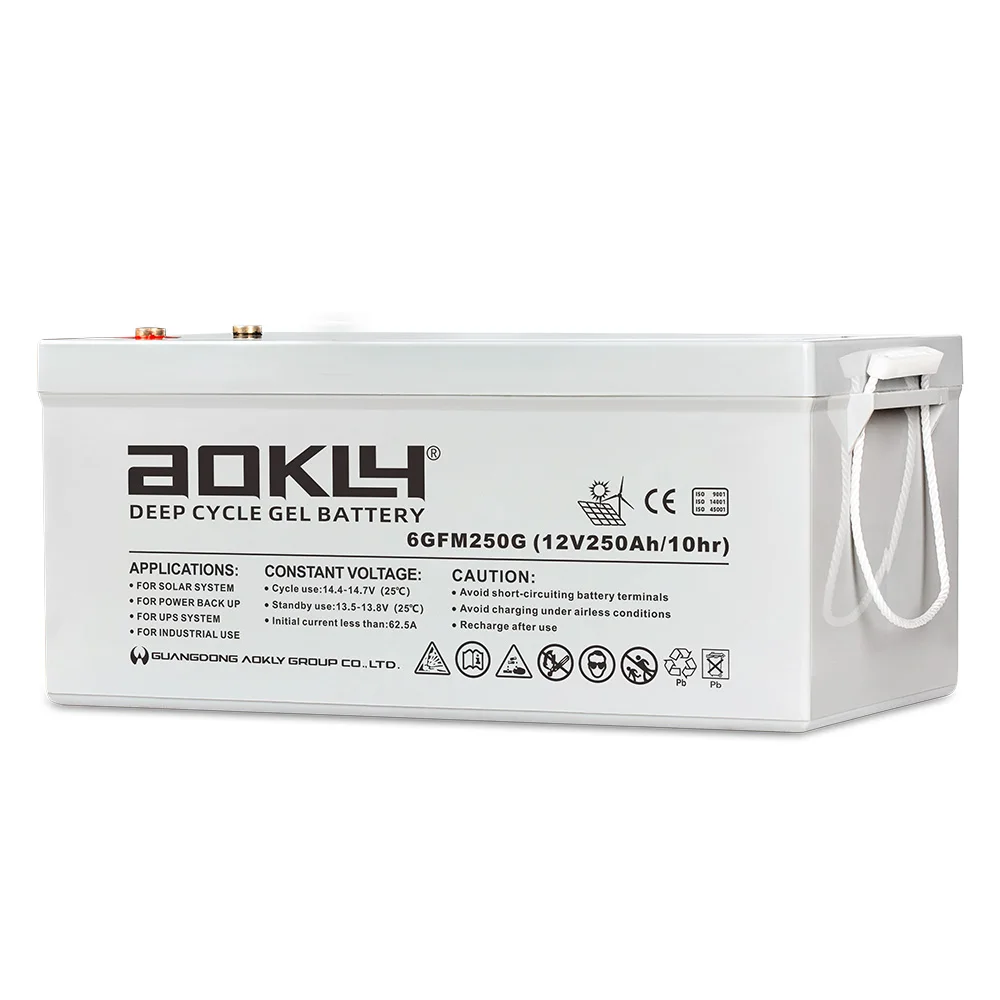 Batería de Gelatina Aokly 12V 250AH