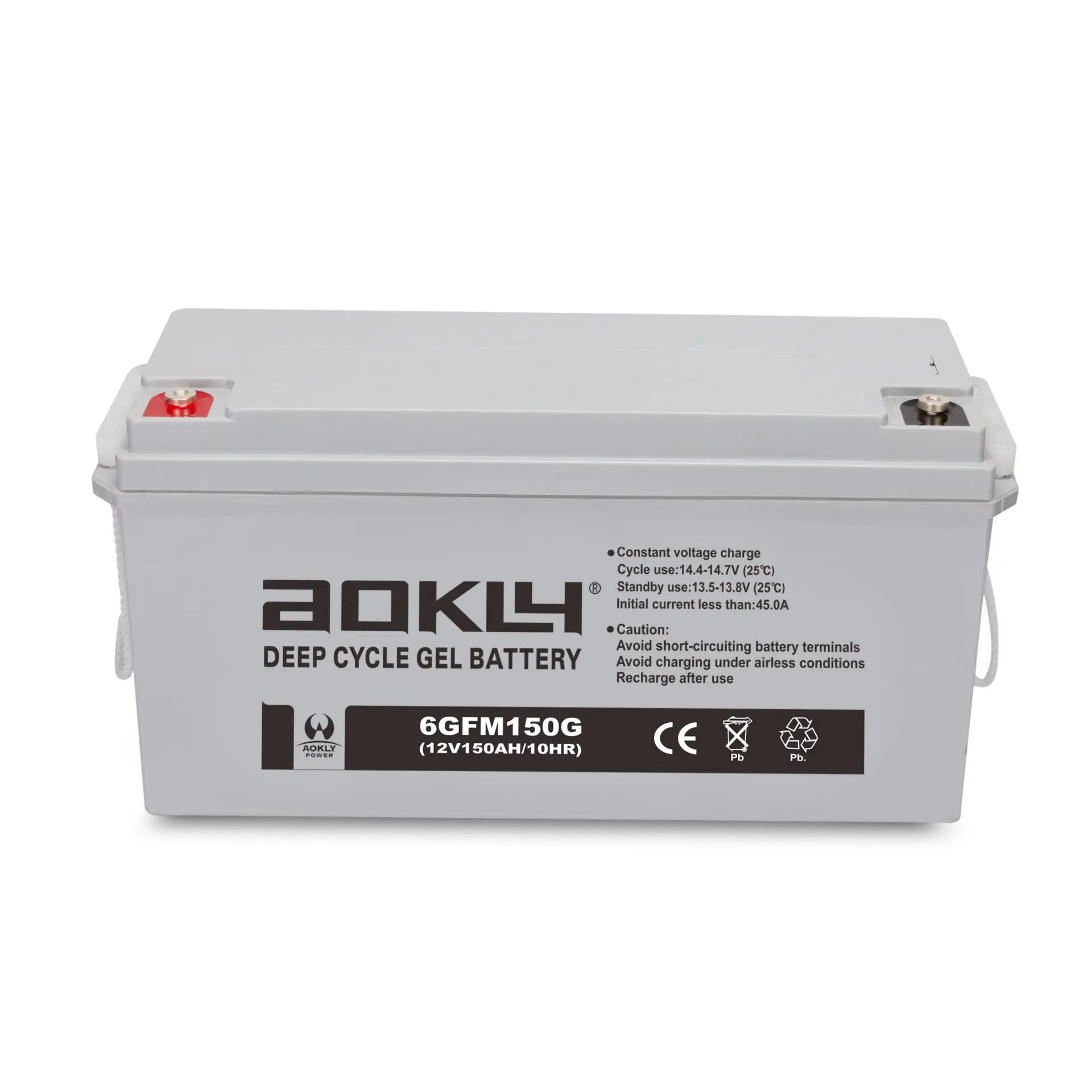 Batería de Gelatina Aokly 12V 150AH.