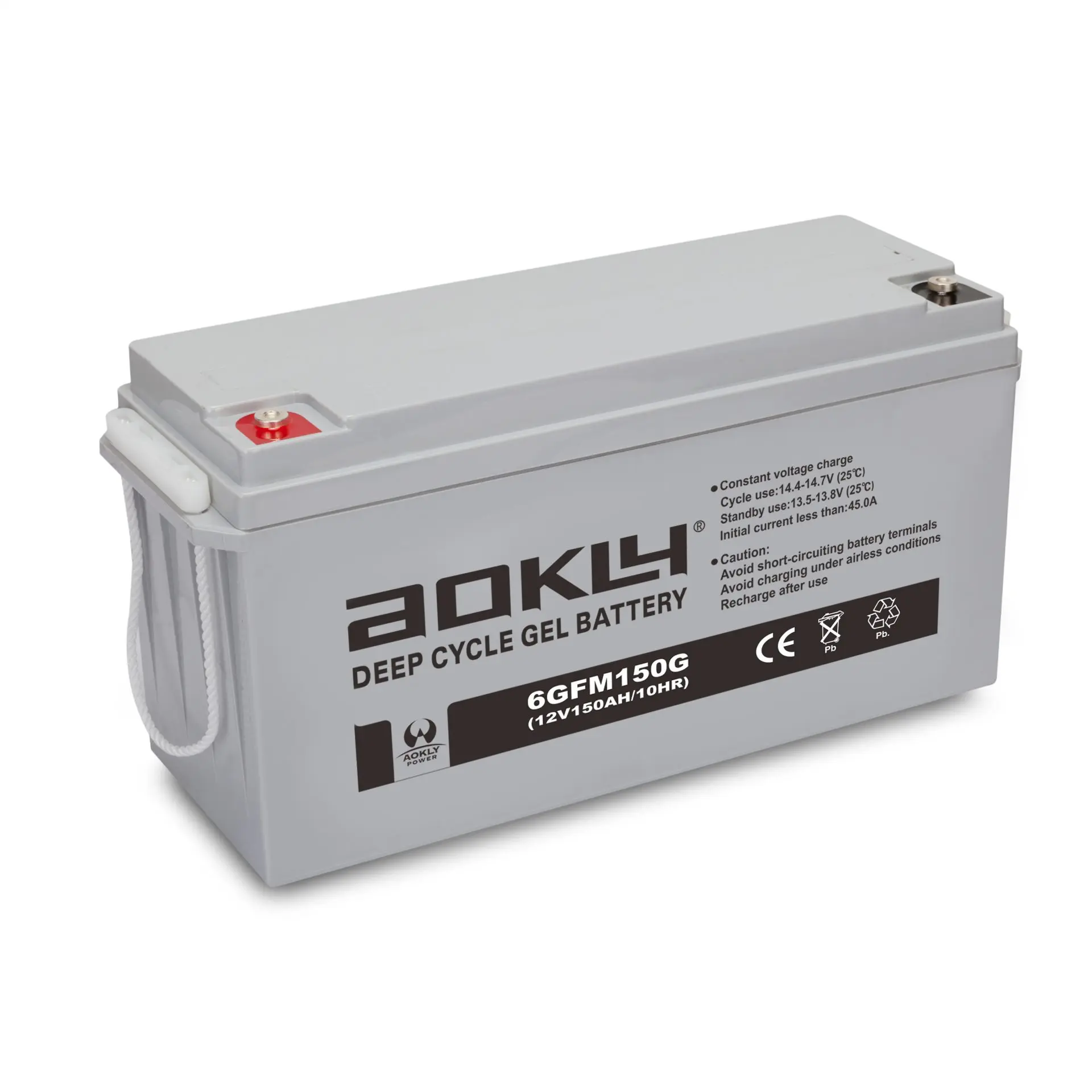 Batería de Gelatina Aokly 12V 150AH.
