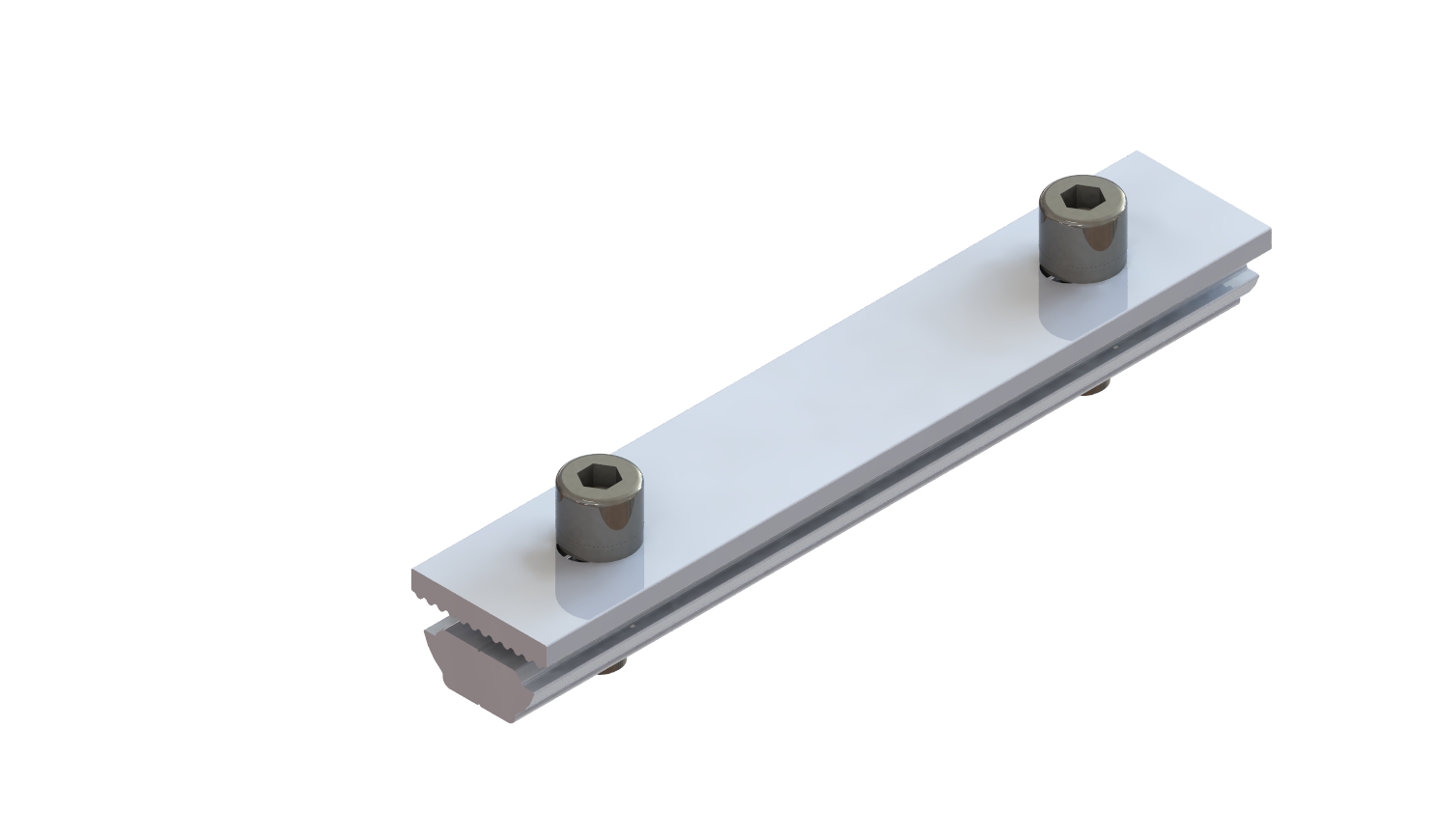Empalme de riel (rail connector o union)