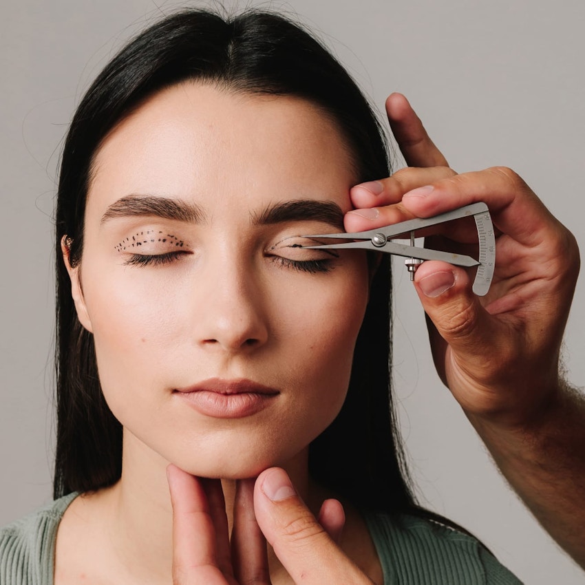 Woman during consultation