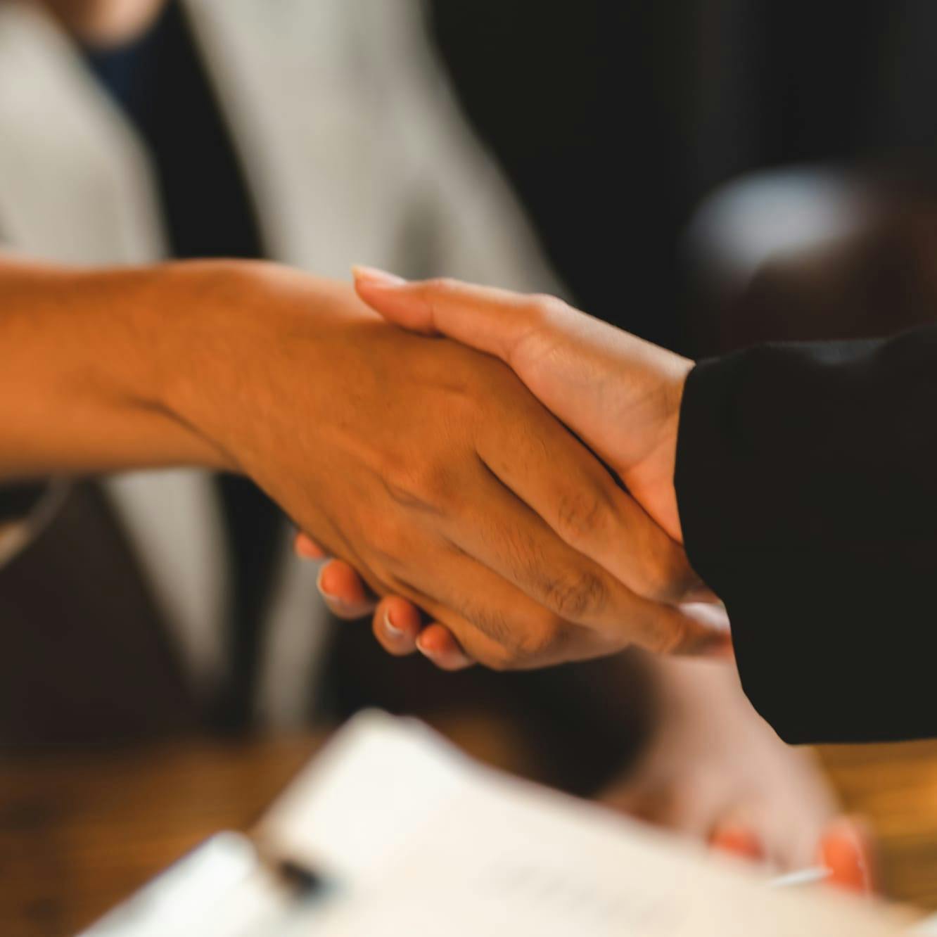 A handshake