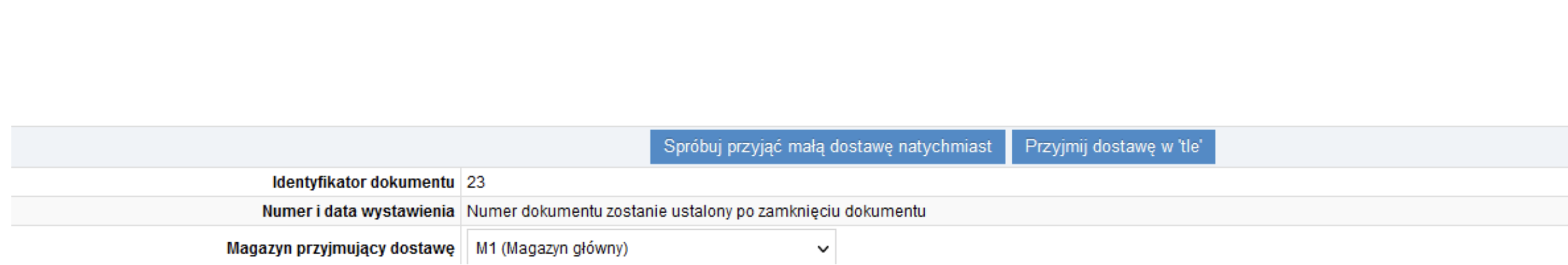 konfiguracja magazynów
