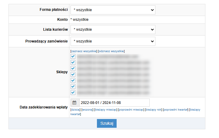 Przyjmowanie wpłat