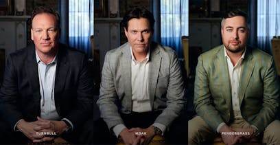 Master Class photo of Brett Turnbull, Andrew Moak, and Philip Pendergrass