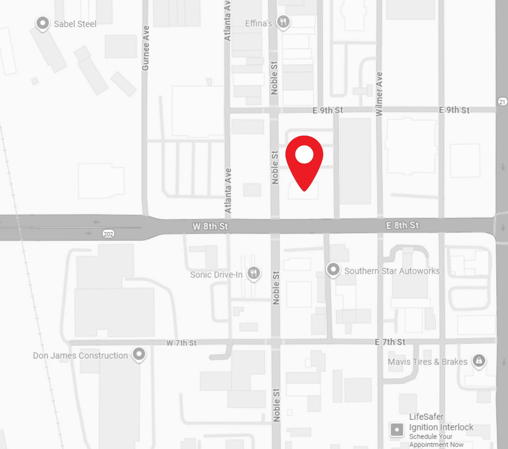 Anniston, AL map