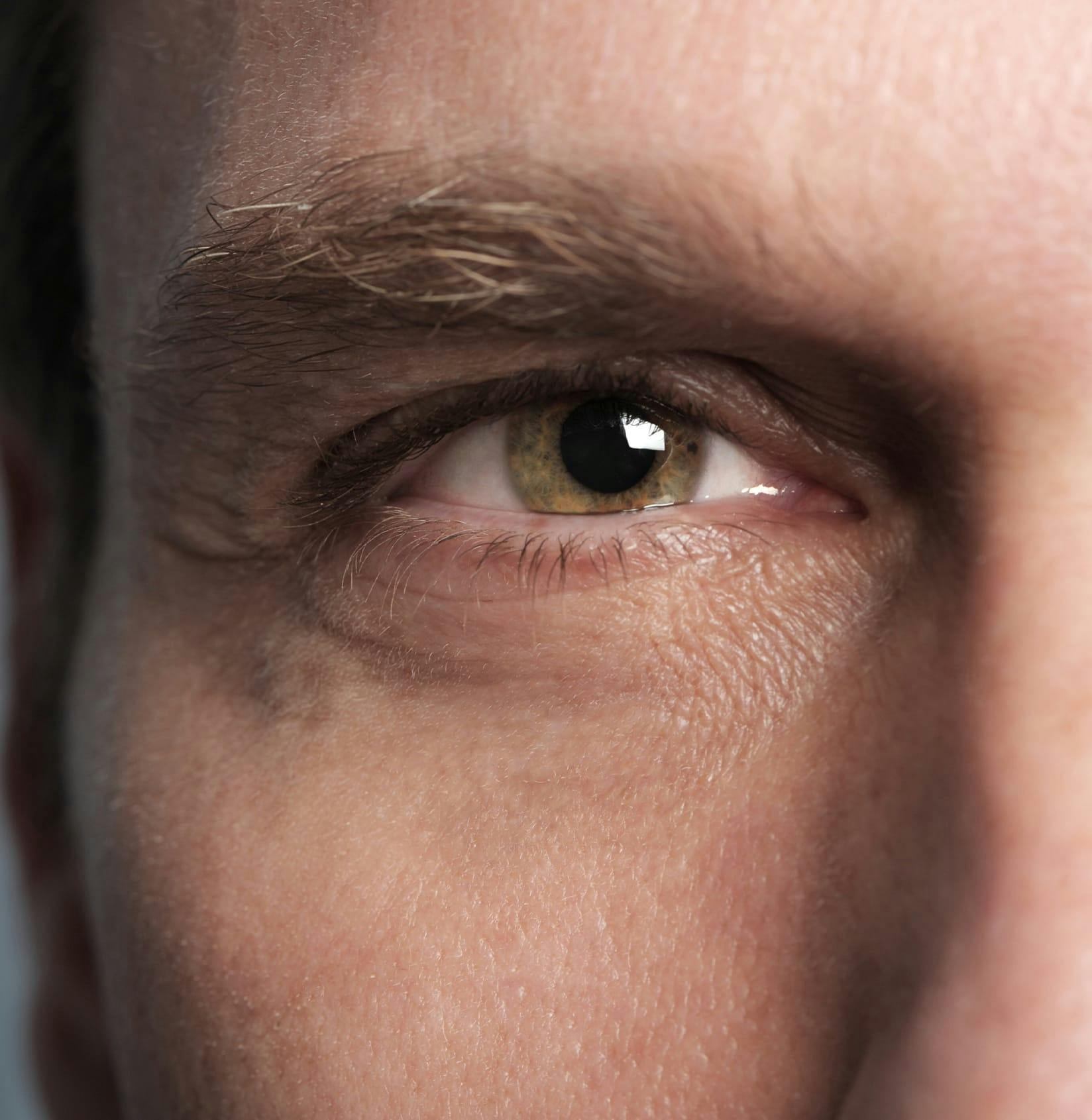 Close up of eye
