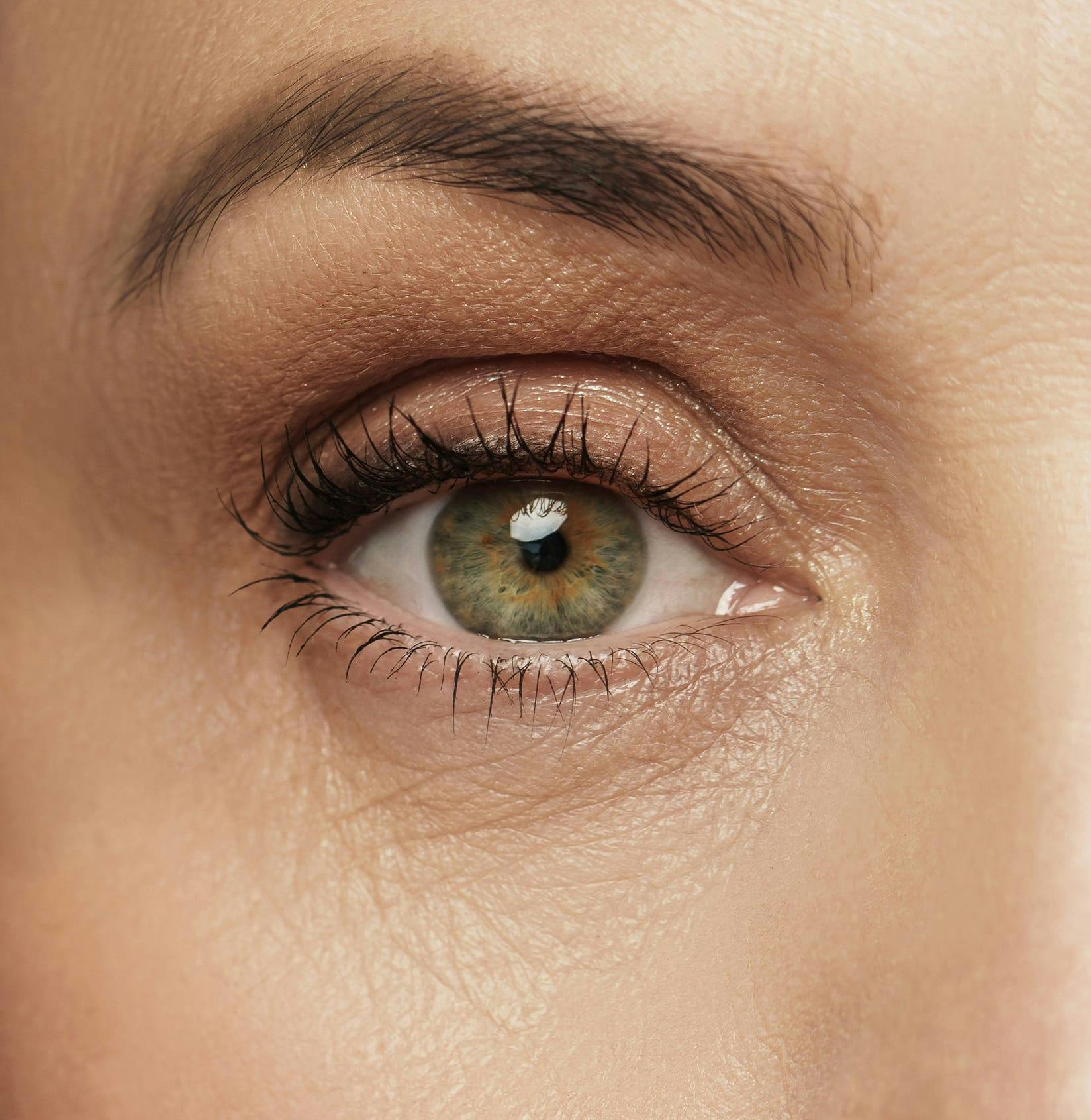 Close up of womans eye