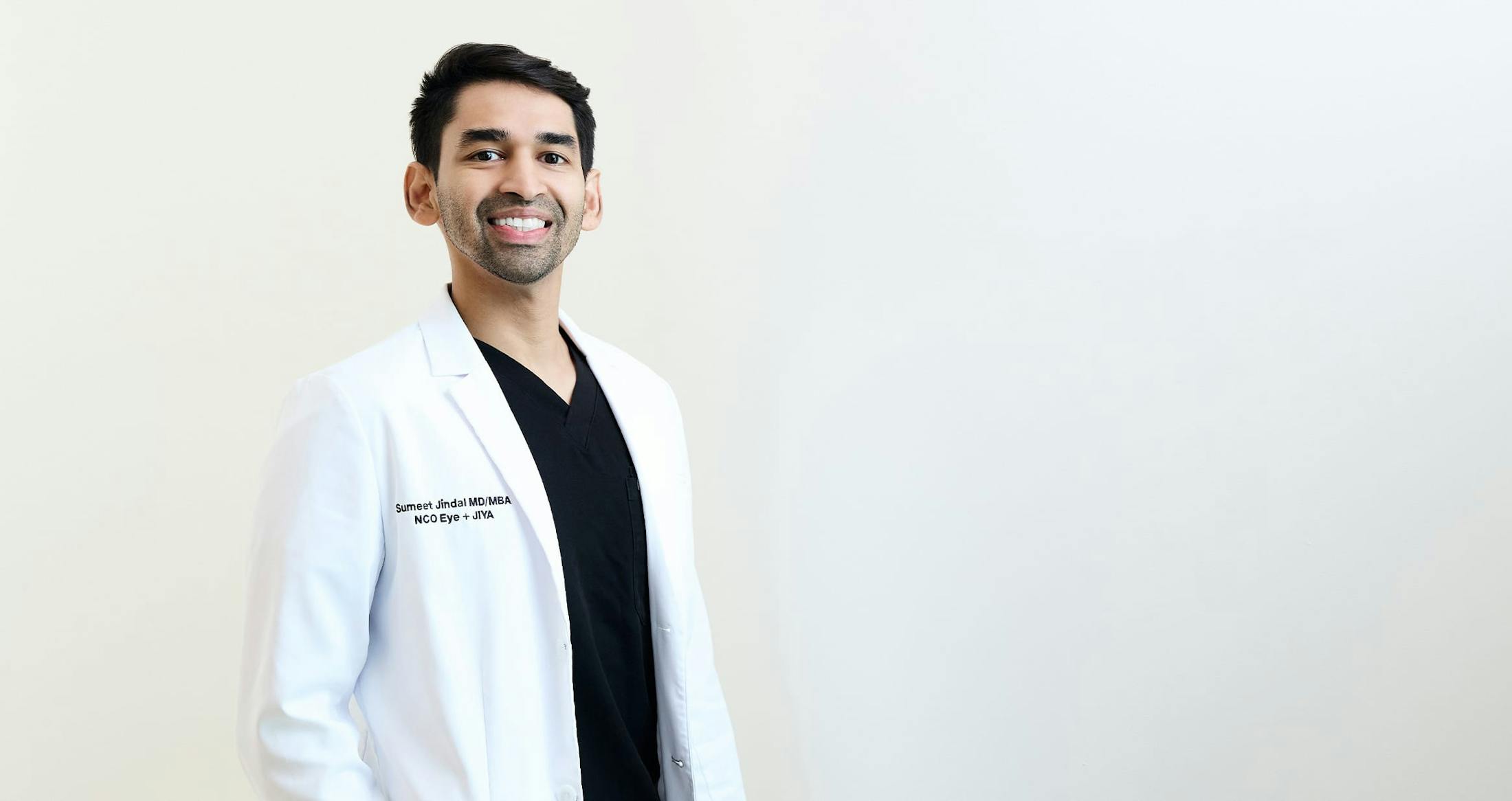 Doctor smiling