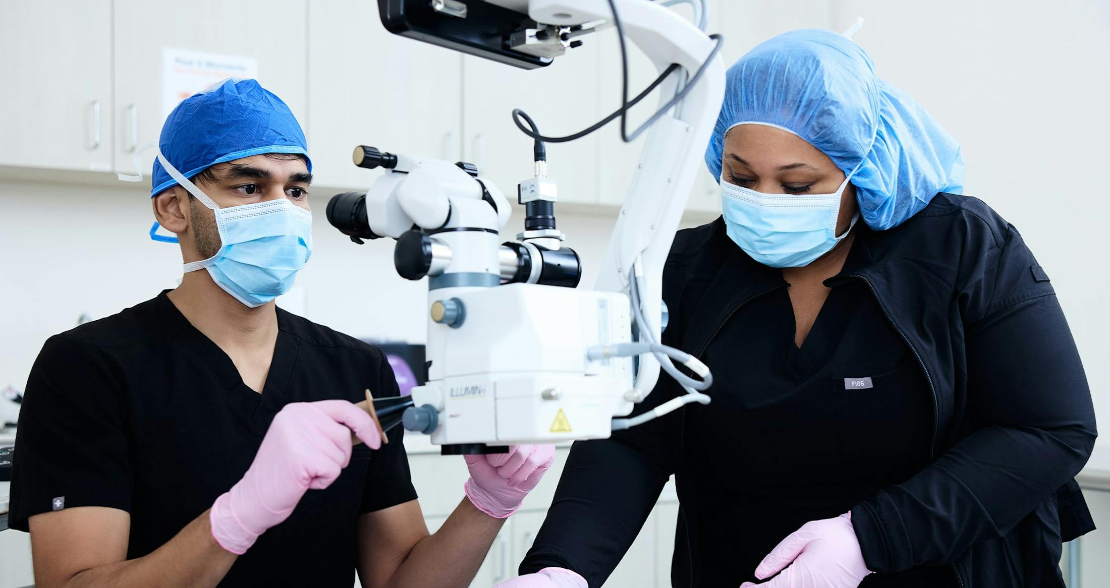 Doctors in surgery