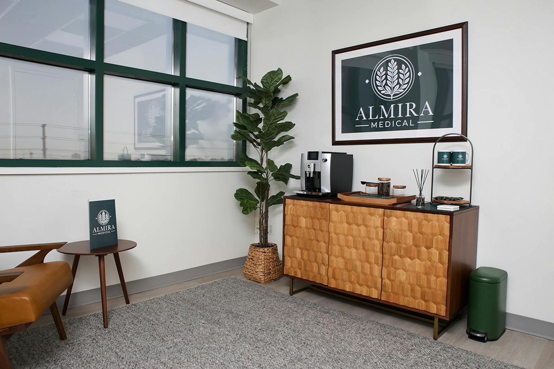 Almira Medical Lounge area in Toronto