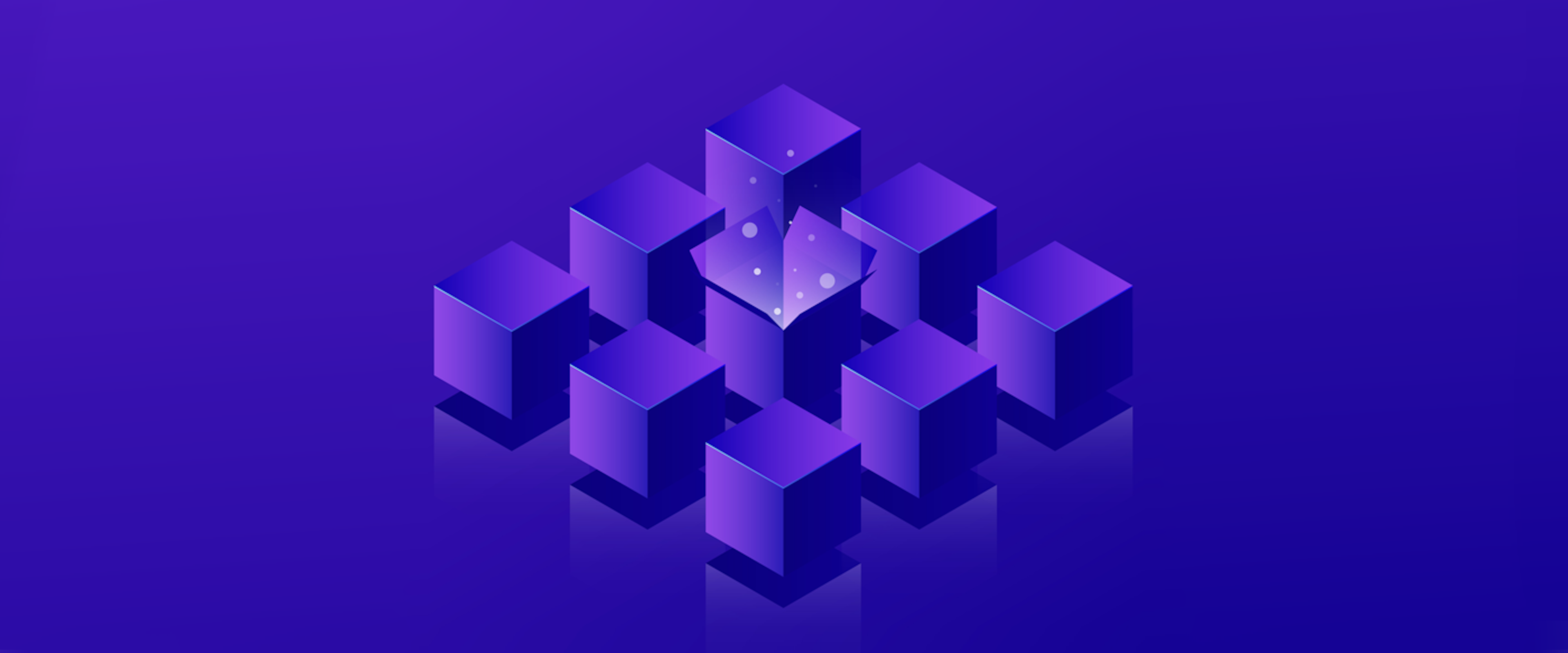 Buy vs Build 3D Blue Squares