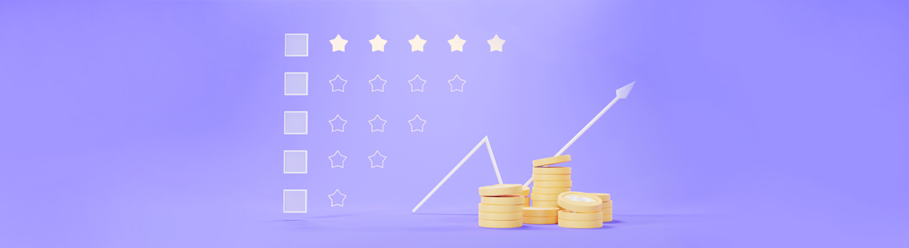 pictogramm rising wealth