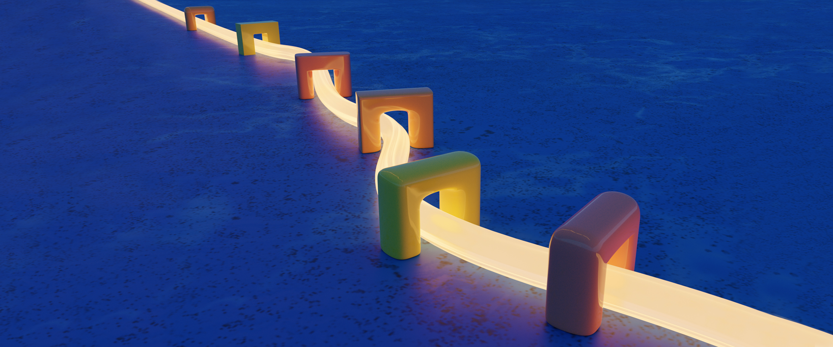 Abstract 3D light image