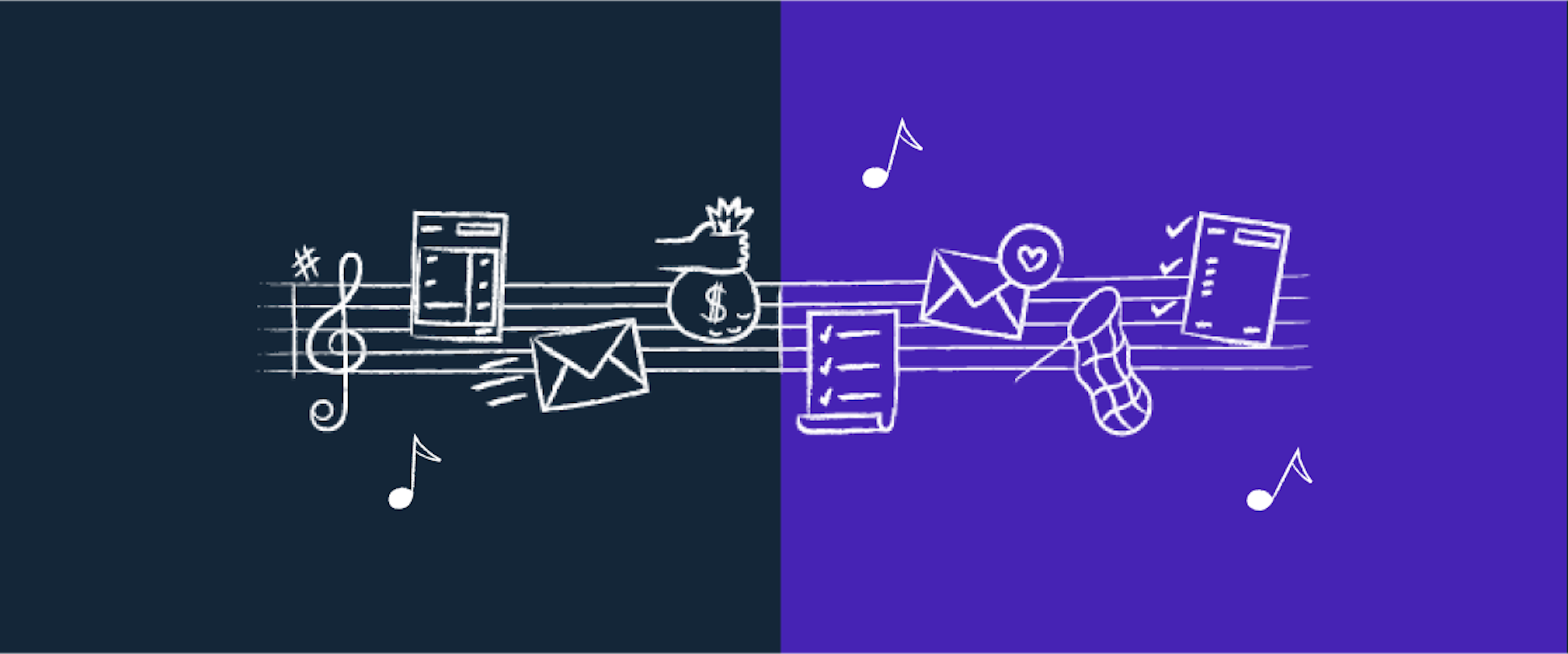 Pictogram Music Notes