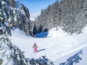 Canyon de Yepa à Courchevel Moriond