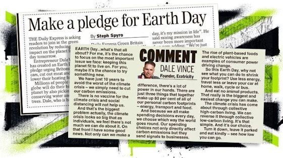 Make a pledge for Earth Day Featured Image