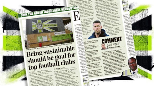 Being sustainable should be goal for top football clubs Featured Image