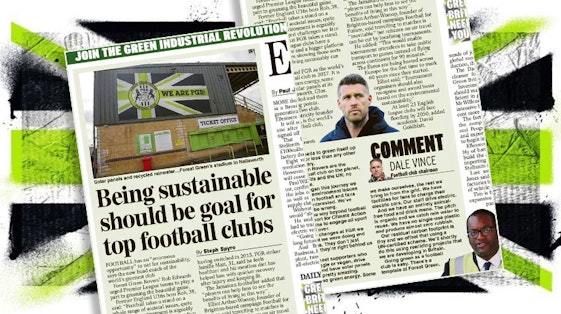 Being sustainable should be goal for top football clubs Featured Image